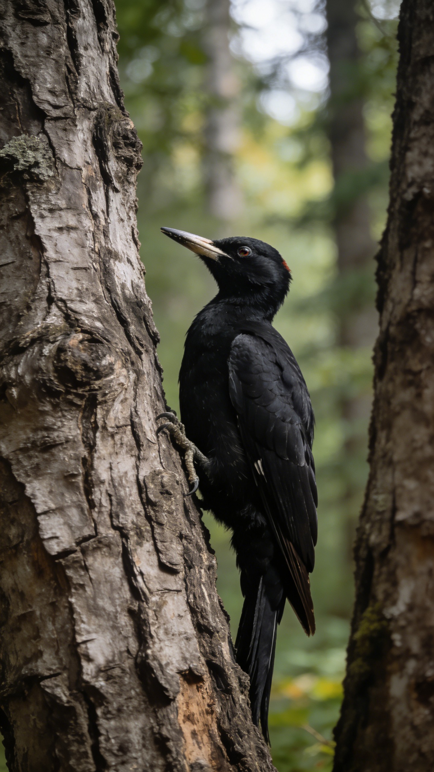Cute woodpecker