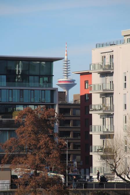 The Europaturm in Frankfurt 